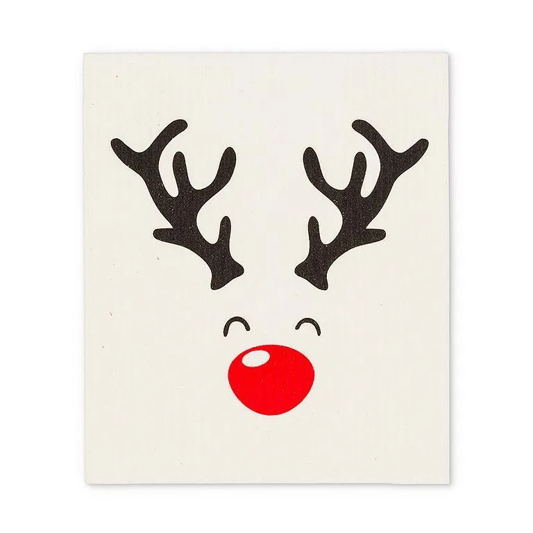 Rudolph & Names Swedish Cloths - Set of 2