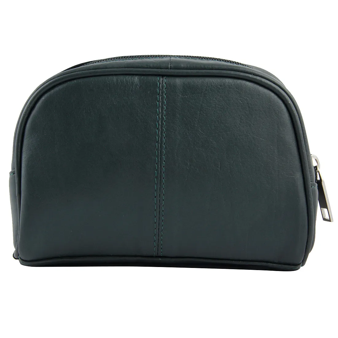 Sasha Tan Leather Wash Bag for Women
