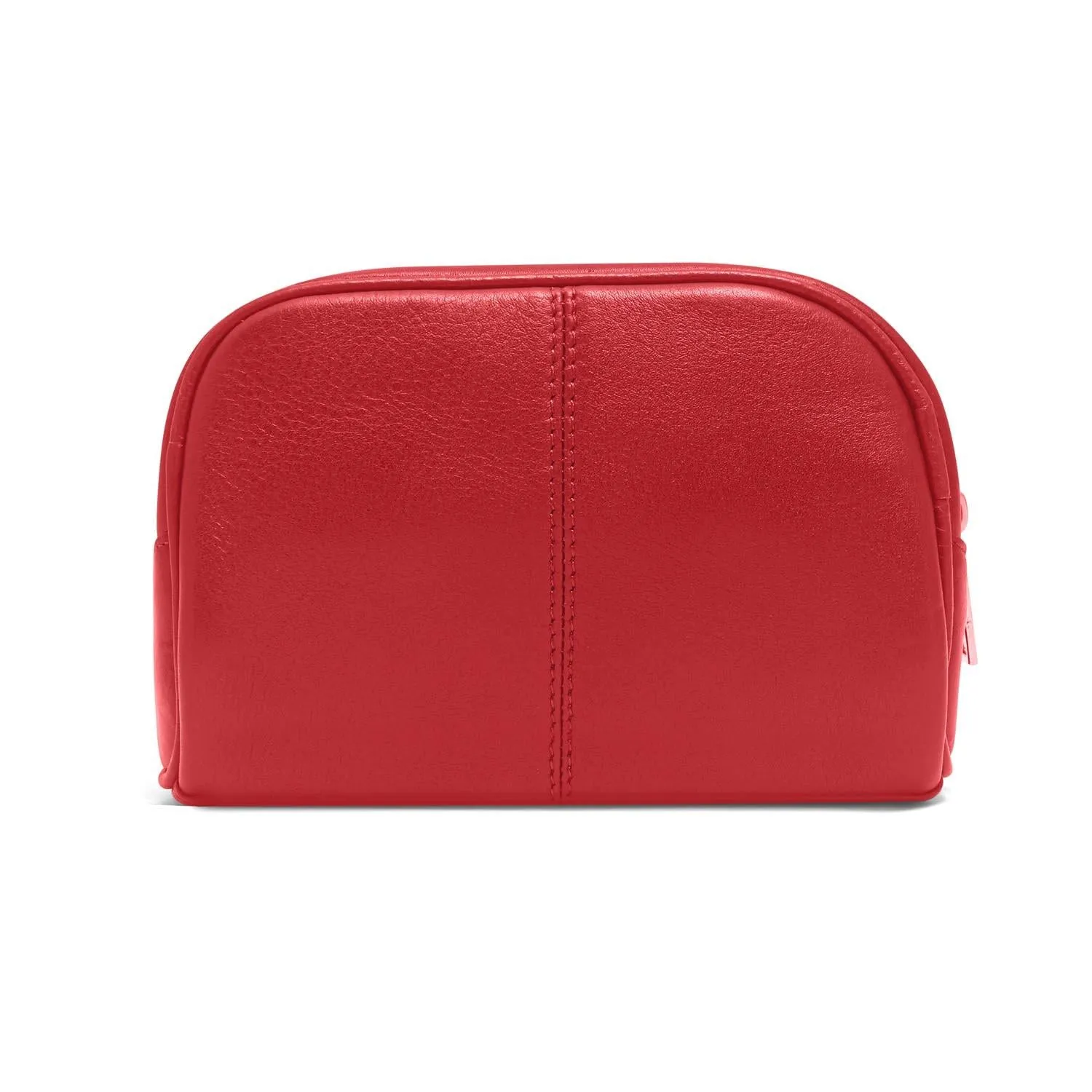 Sasha Tan Leather Wash Bag for Women