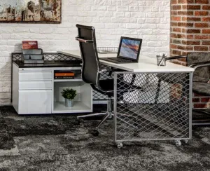 Secretary/Reception/ Modern-Industrial Workstation