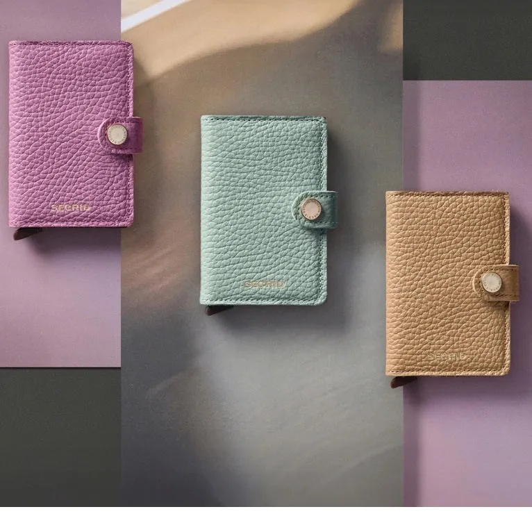 Secrid Miniwallet Pebble Sea Green