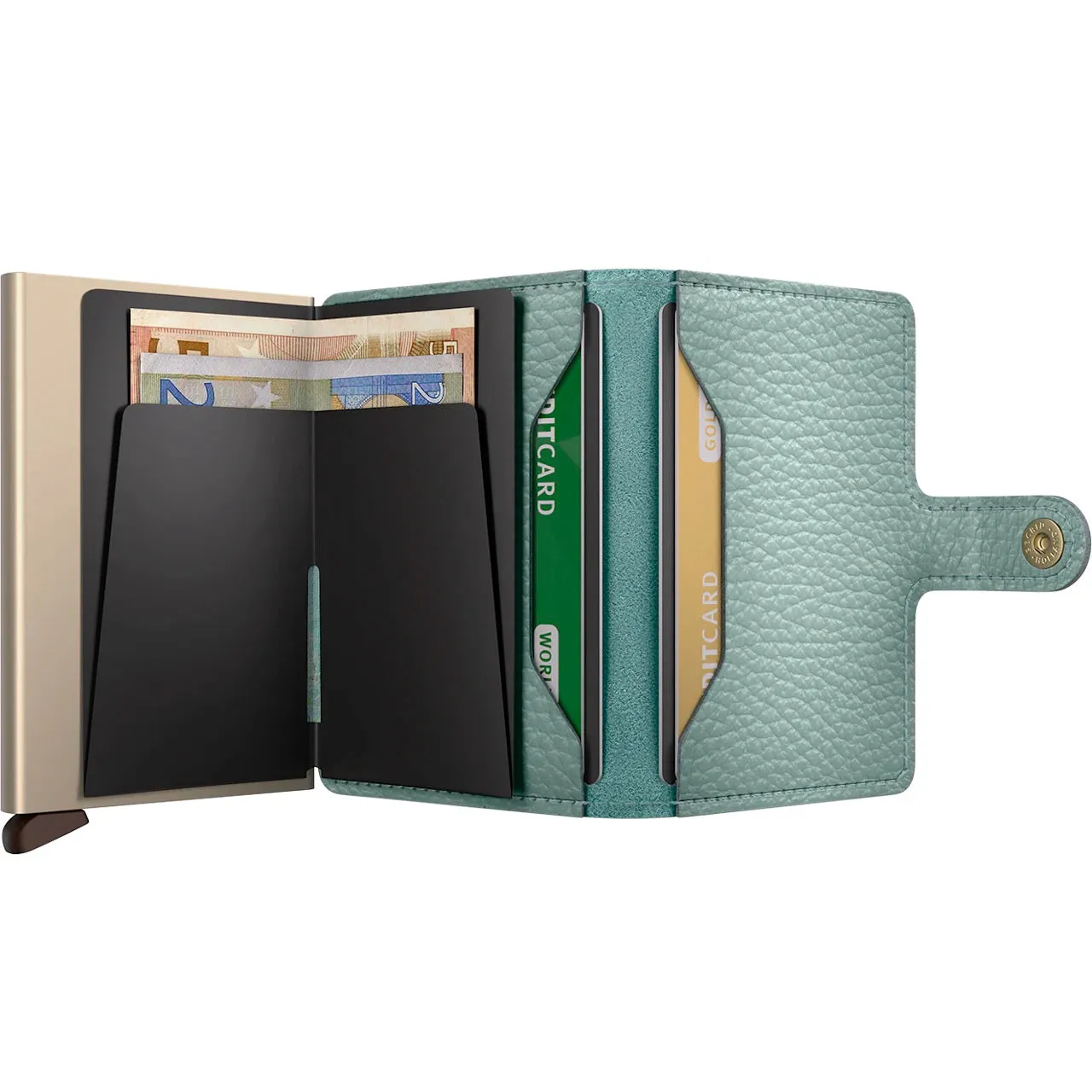 Secrid Miniwallet Pebble Sea Green