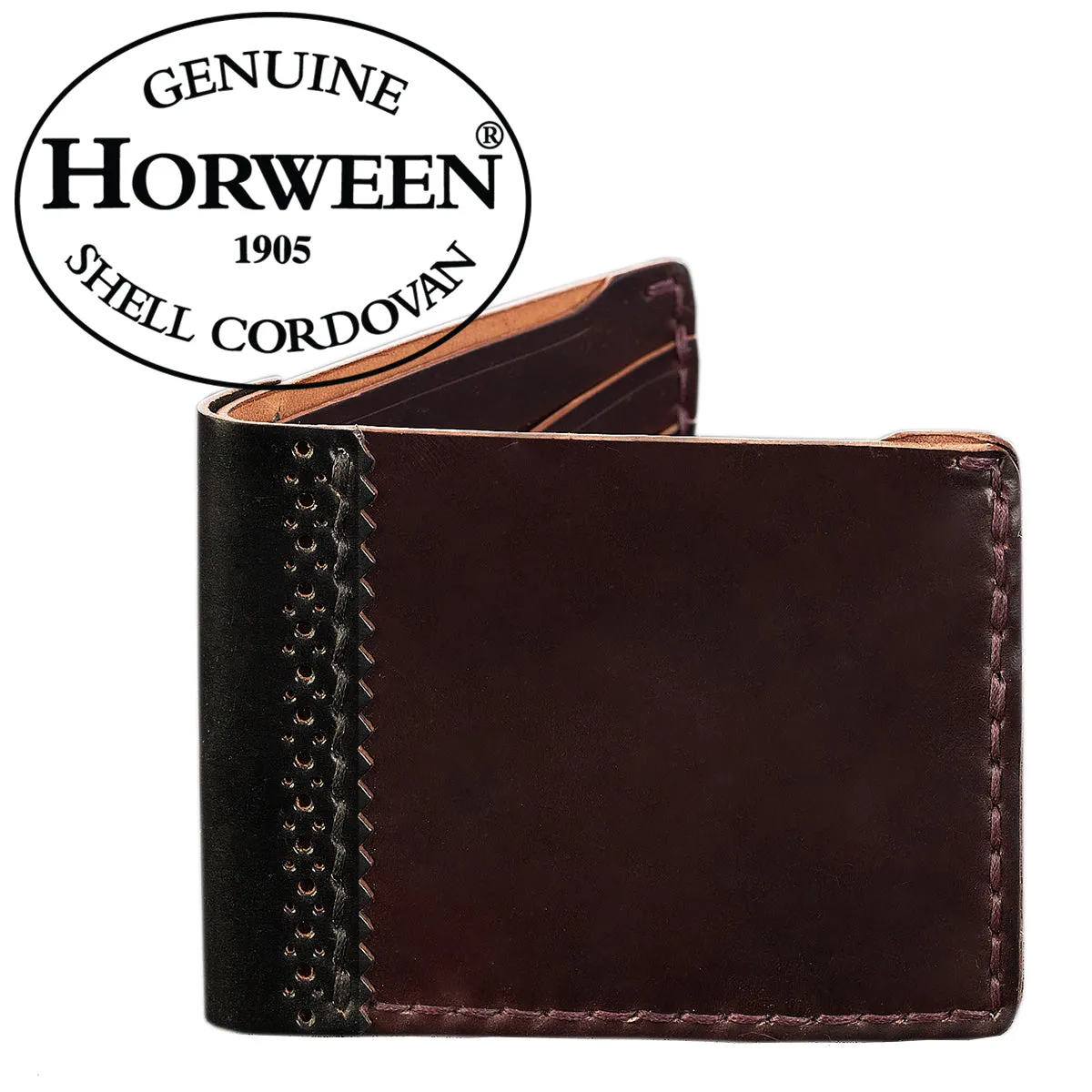 Shell Brogue Wallet No. 40
