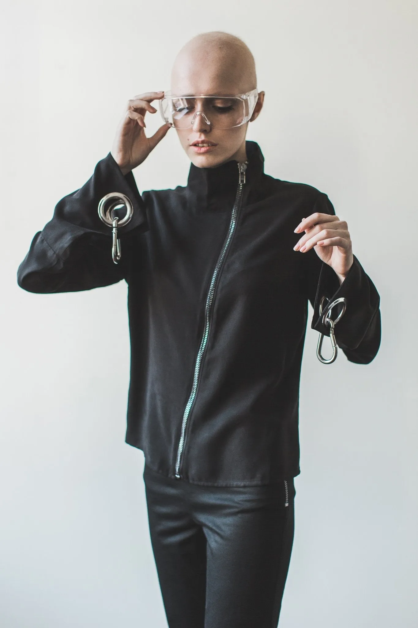 Shirt with cuff details