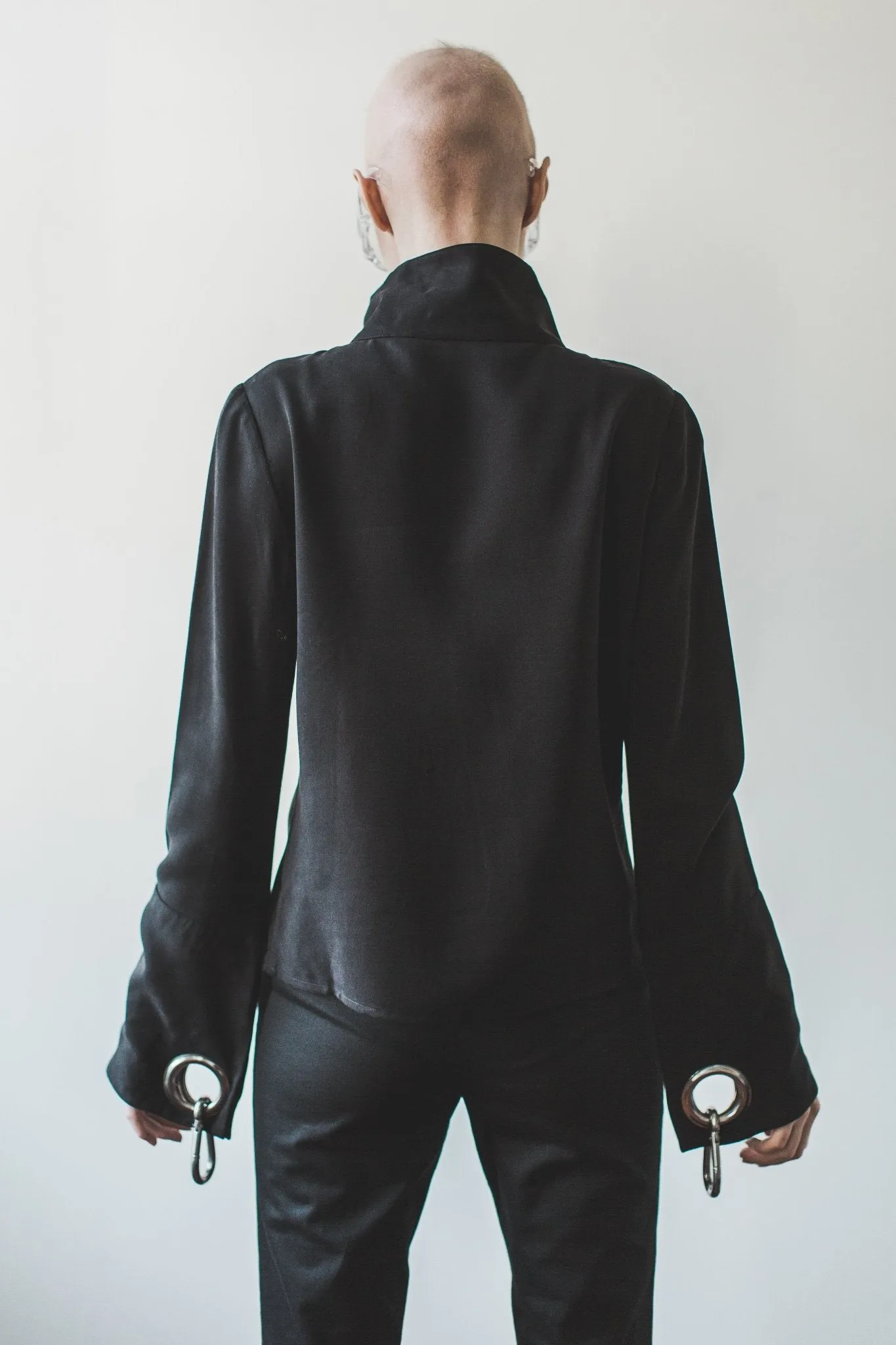 Shirt with cuff details