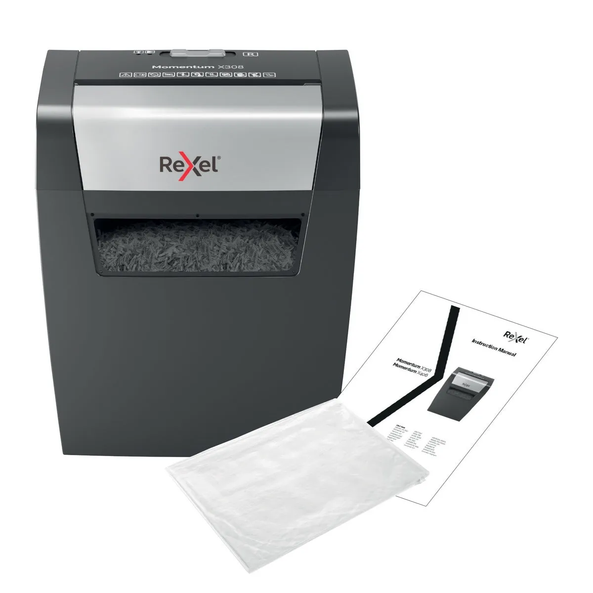 Shredder Machine Momentum X308 Cross Cut