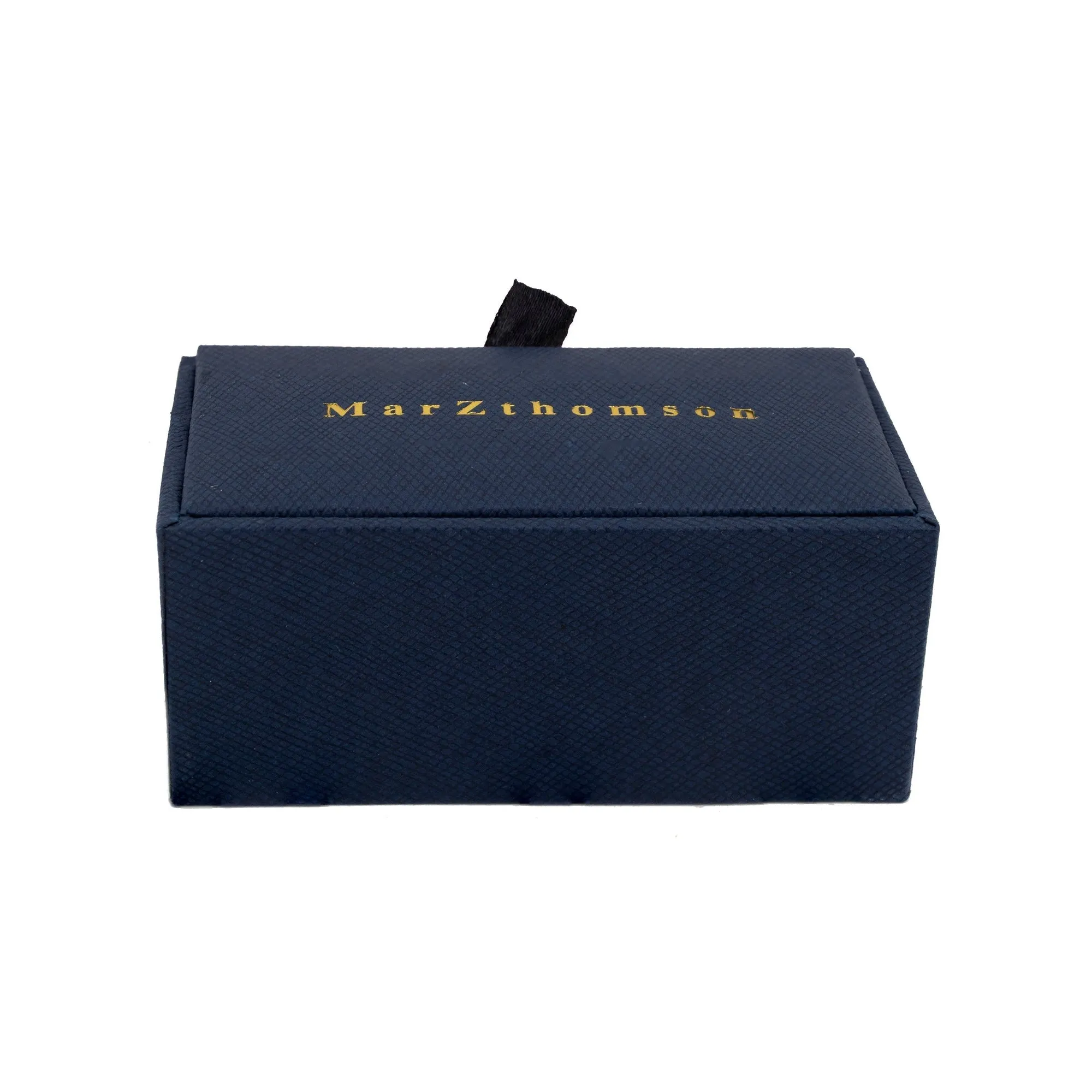 Silver Square Cufflinks with Fine Details