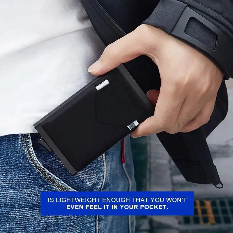 Smart Wallet Card Holder Metal