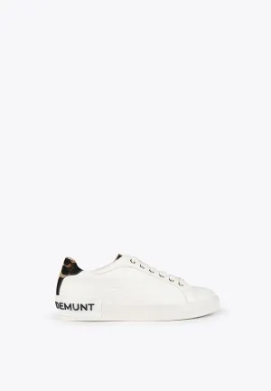 Sneakers with animal print details