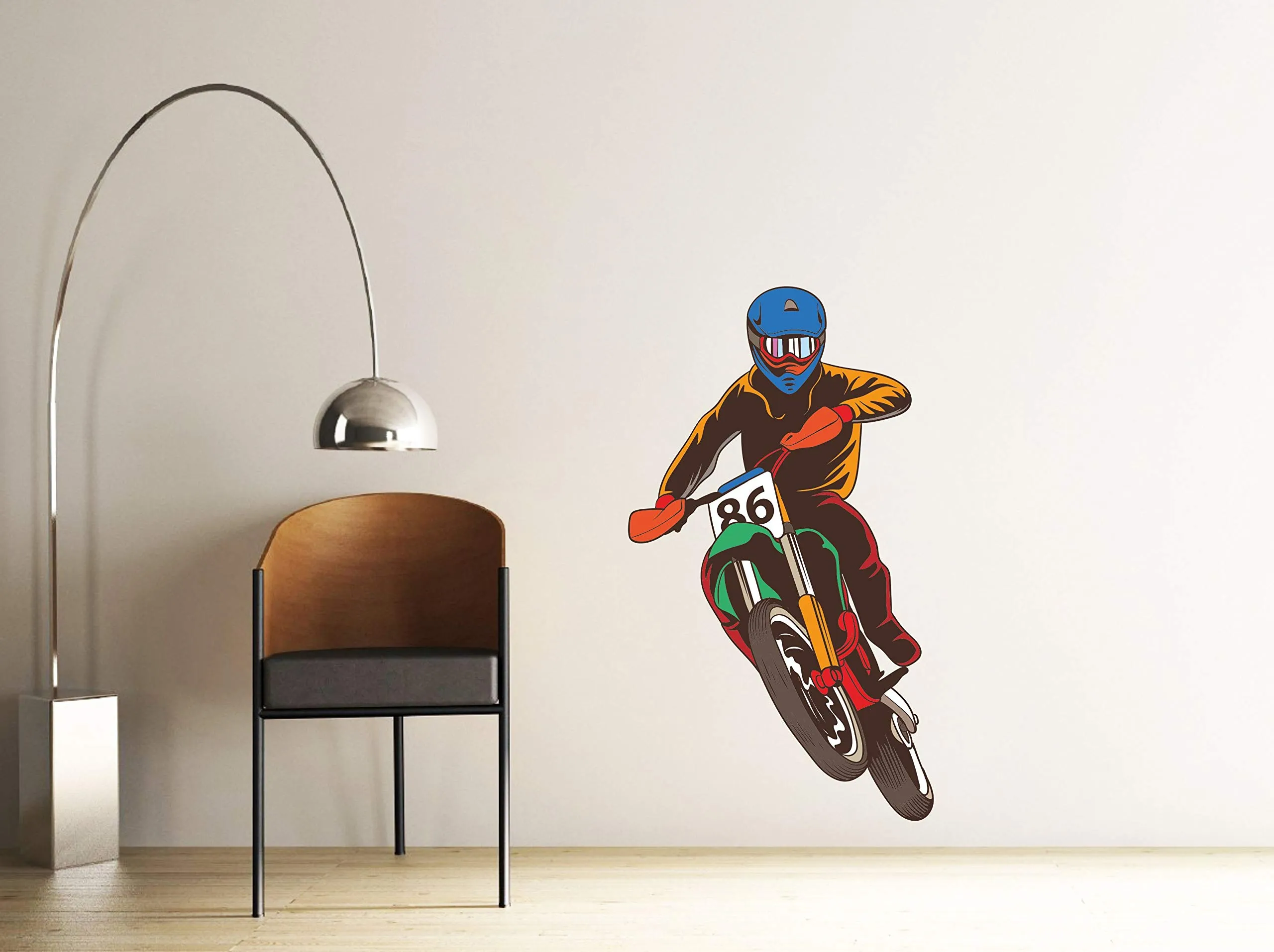 Sticker Hub Bike Rider Wall Sticker 67cm X 38cm AS226