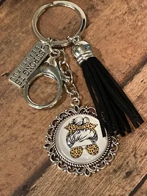STRONG IS BEAUTIFUL Keychain