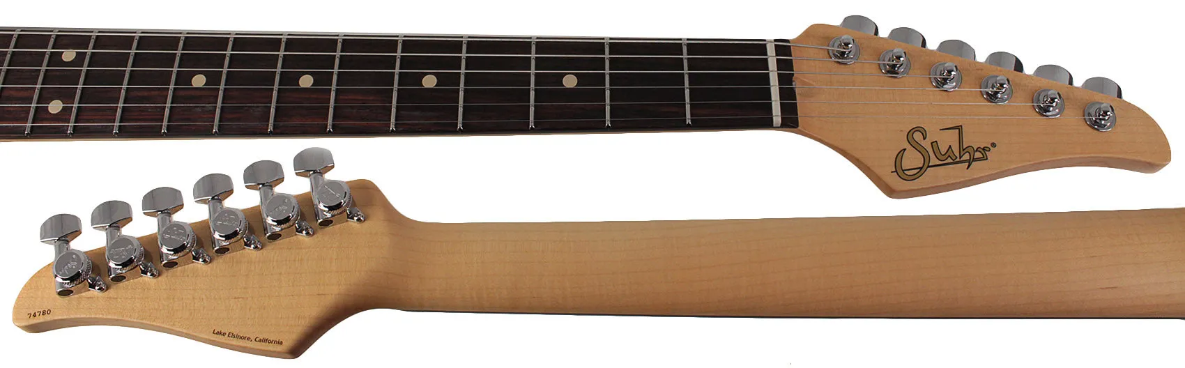 Suhr Classic T Guitar, Alder, Black, Rosewood