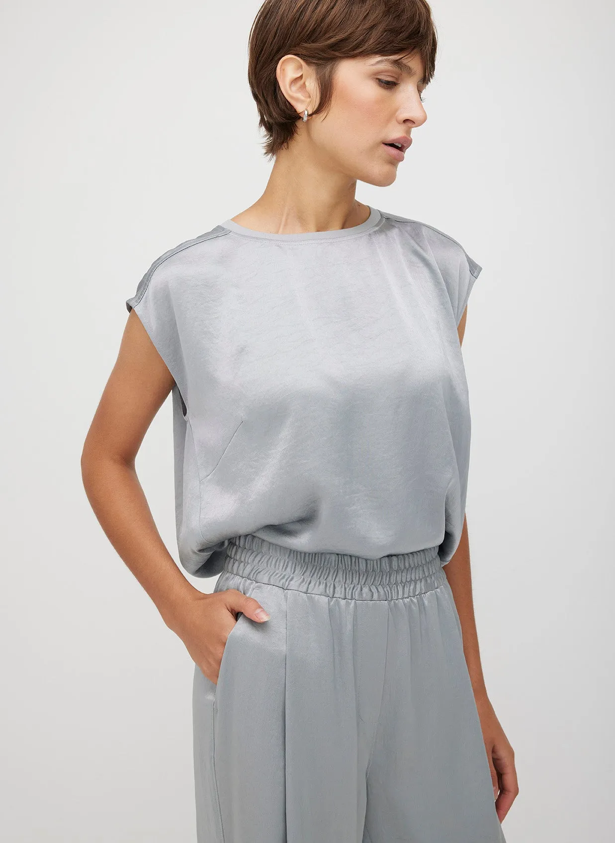Sundown Ecosatin Tee
