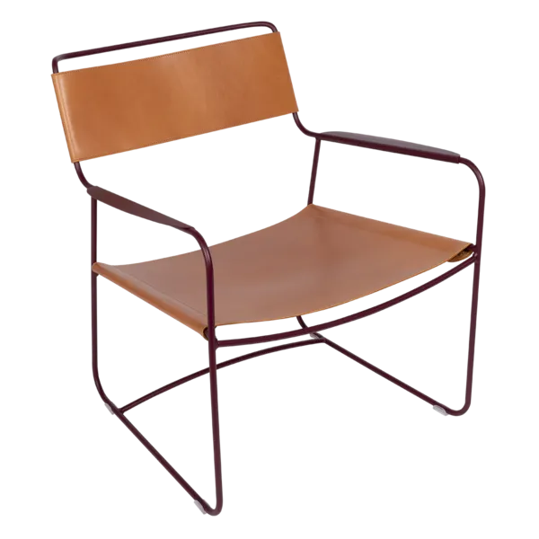 Surprising Leather Low Armchair