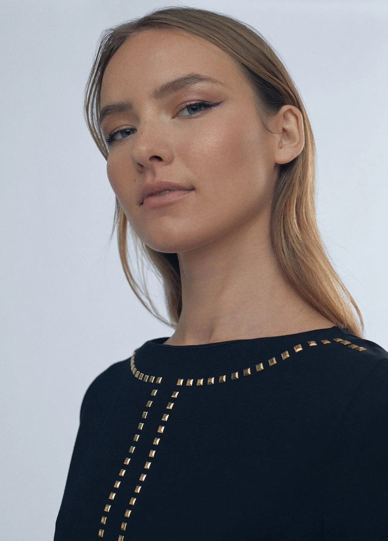 T-shirt with stud details