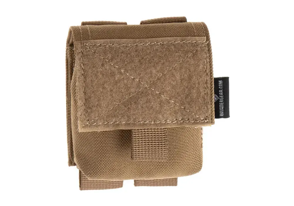 Taktisk Snuslomme - Molle Pouch til Snusboks - Coyote