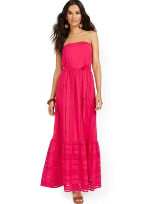 Tall Eyelet Maxi Dress
