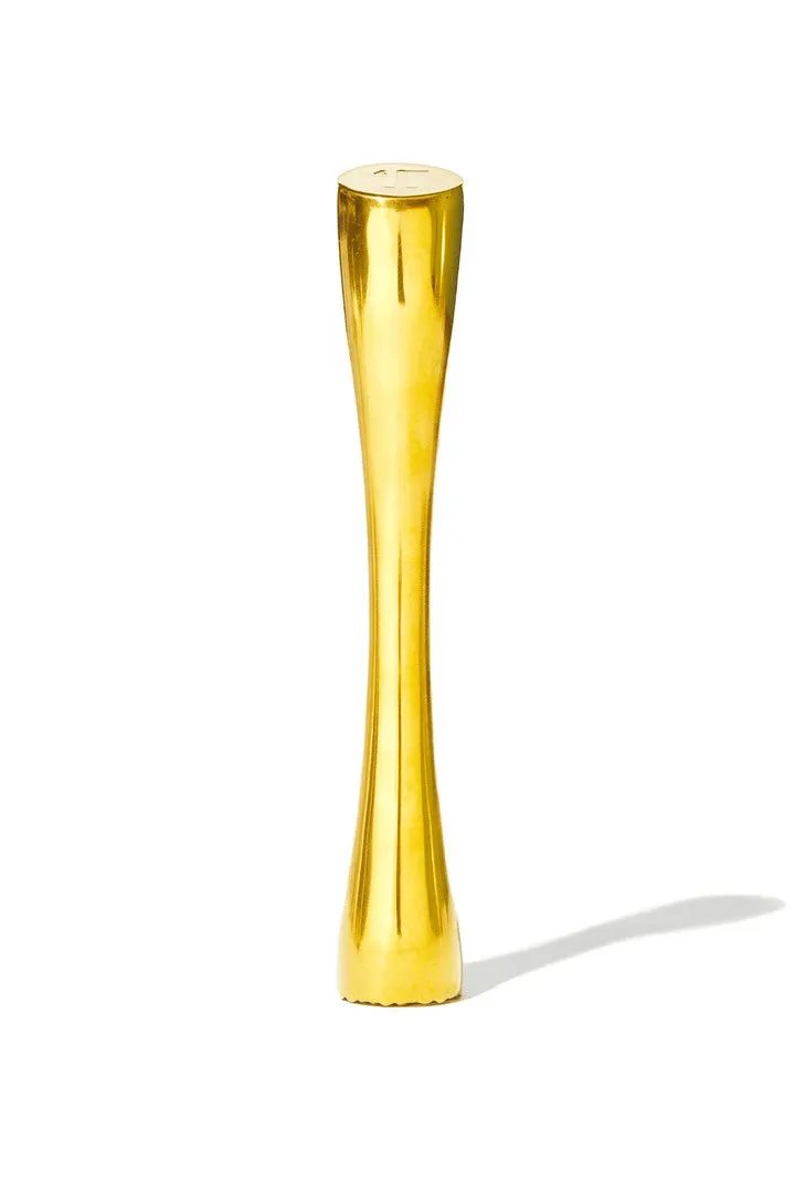 Teaspressa Muddler in Shiny Gold