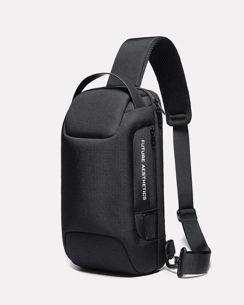 Tech Crossbody Sling Backpack
