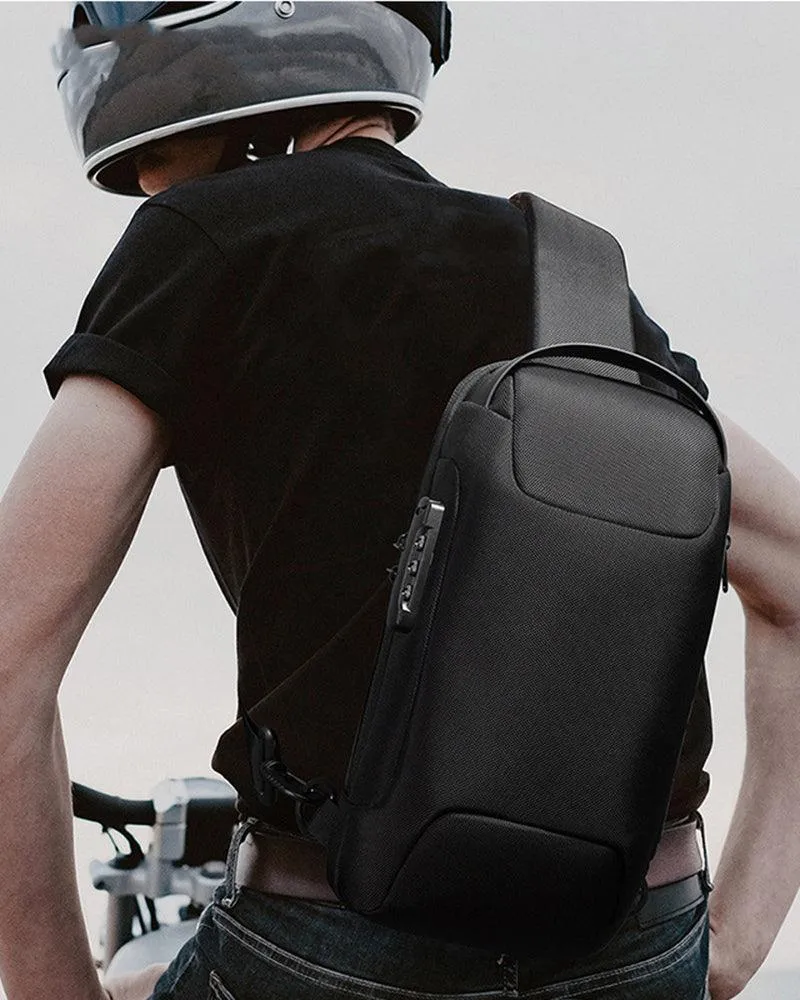 Tech Crossbody Sling Backpack