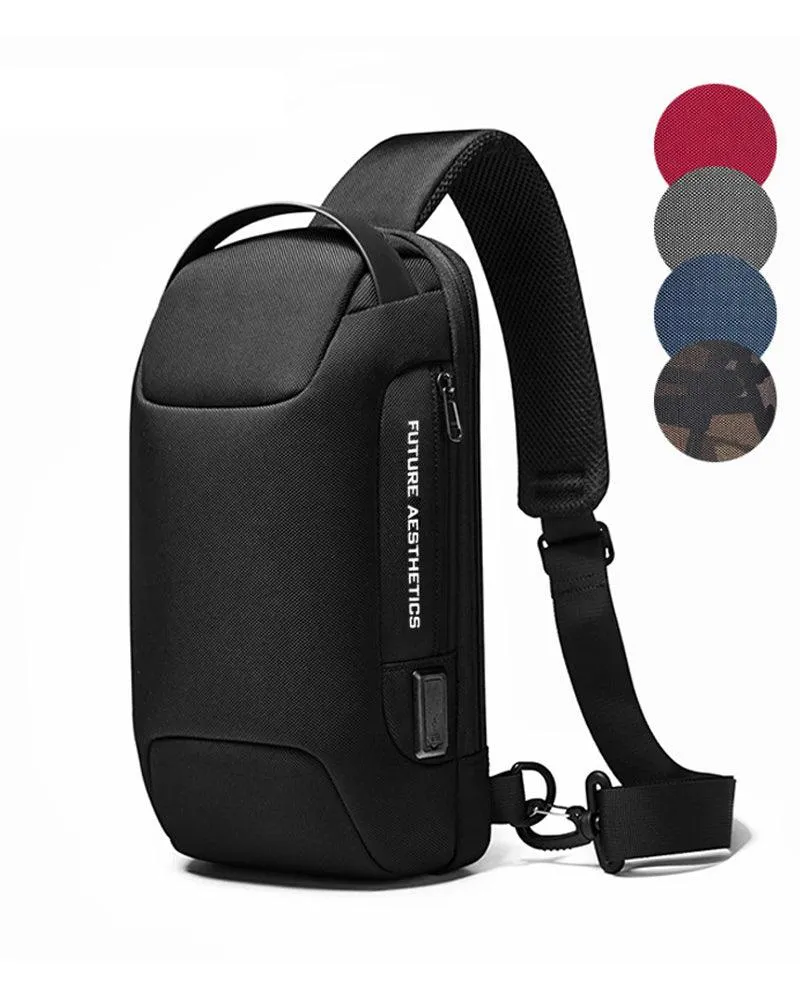 Tech Crossbody Sling Backpack