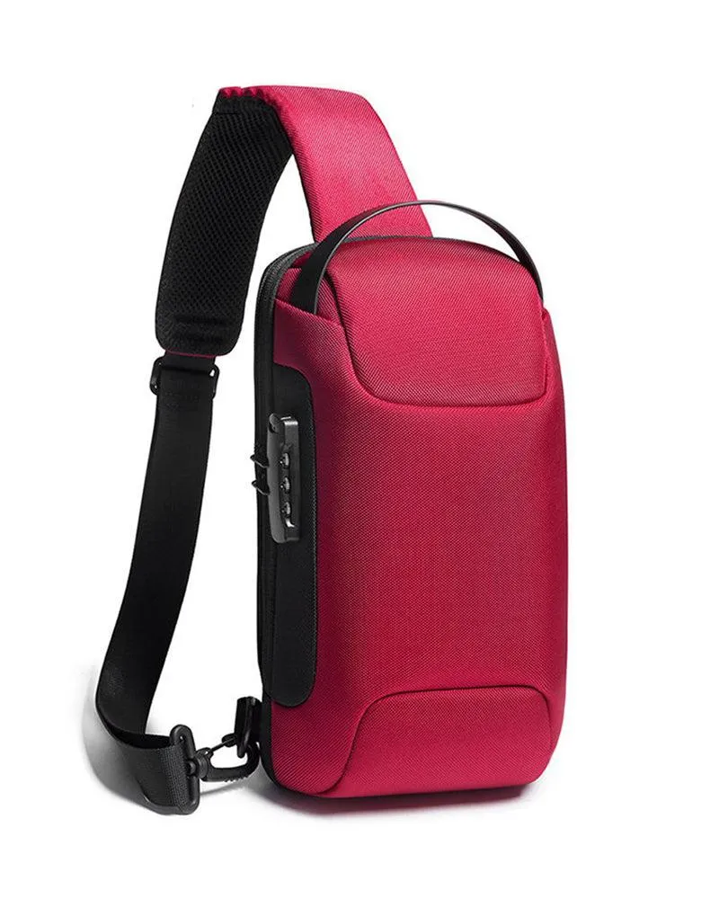 Tech Crossbody Sling Backpack