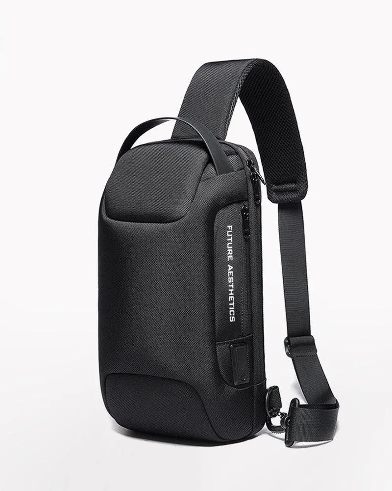 Tech Crossbody Sling Backpack