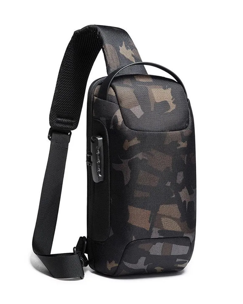 Tech Crossbody Sling Backpack