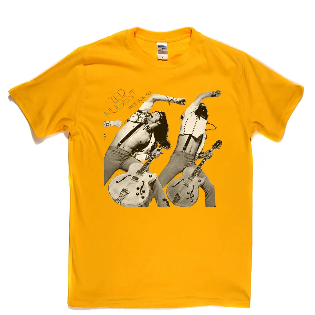 Ted Nugent Free For All T-Shirt