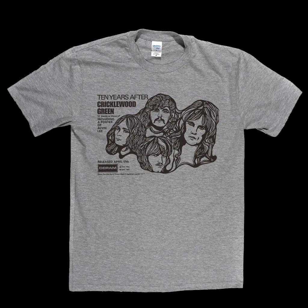 Ten Years After Cricklewood Green Poster T-Shirt