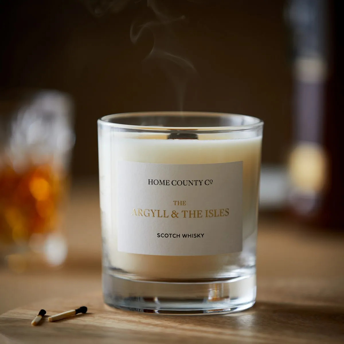 The Argyll and The Isles - Scotch Whisky Candle