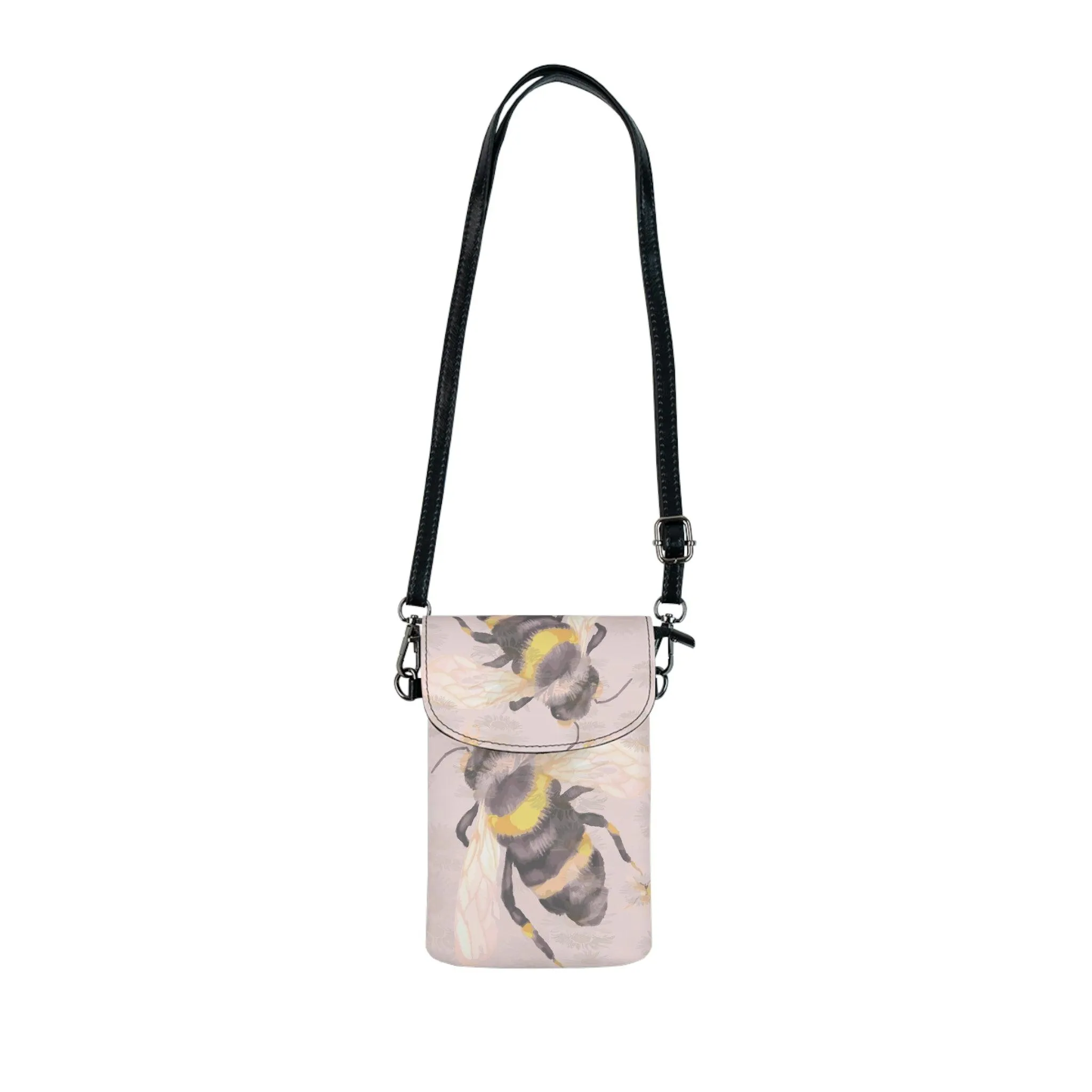 The Bee-utiful Garden Banquet Collection by Miniaday Designs, LLC. Small Cell Phone Wallet