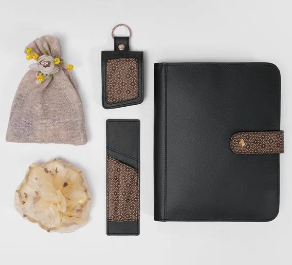 The Mindful Moments Gift Box | Perfect for Diwali and Holiday Gifting- Set in Black