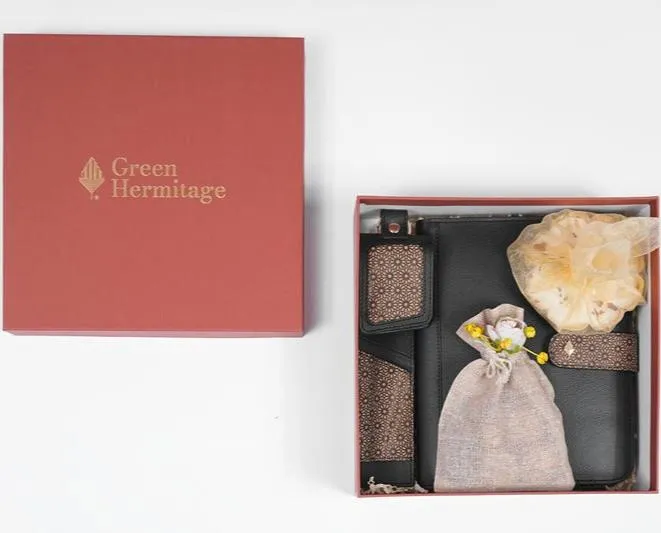 The Mindful Moments Gift Box | Perfect for Diwali and Holiday Gifting- Set in Black