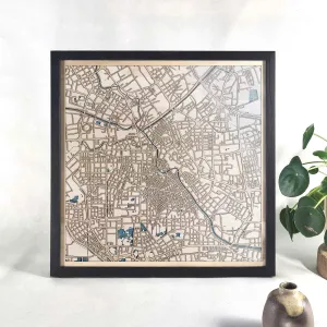 Tianjin Wooden Map