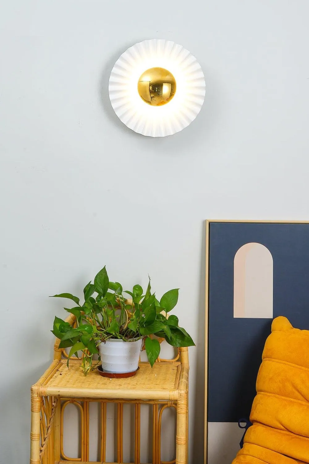 Tinsley Flush Wall Lamp