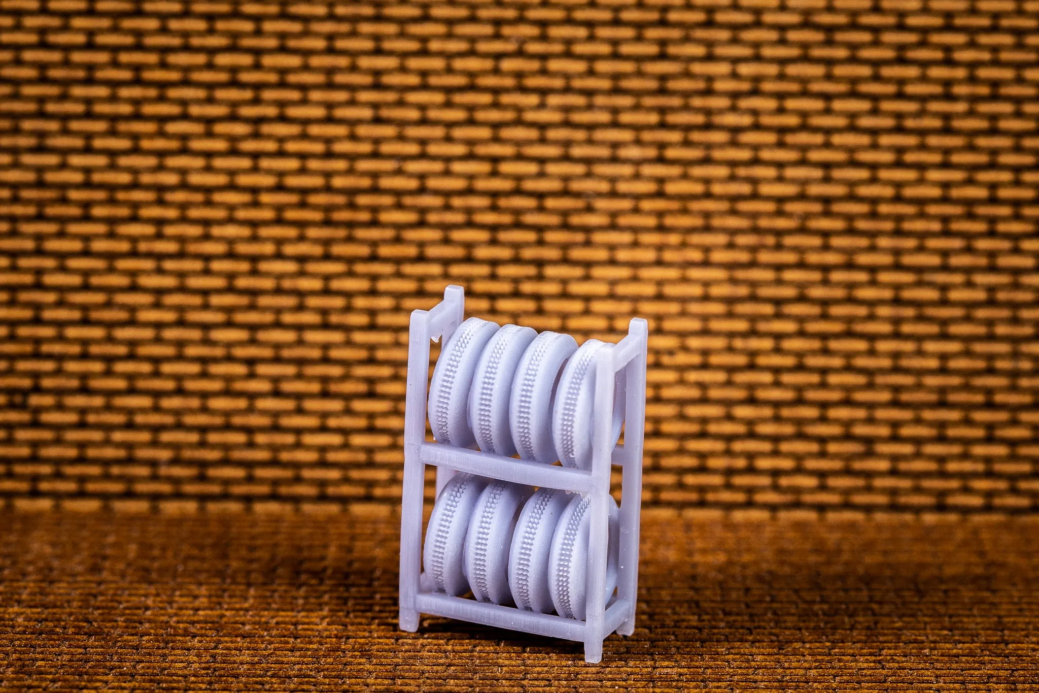 Tire Rack (Car Tires) - HO Scale