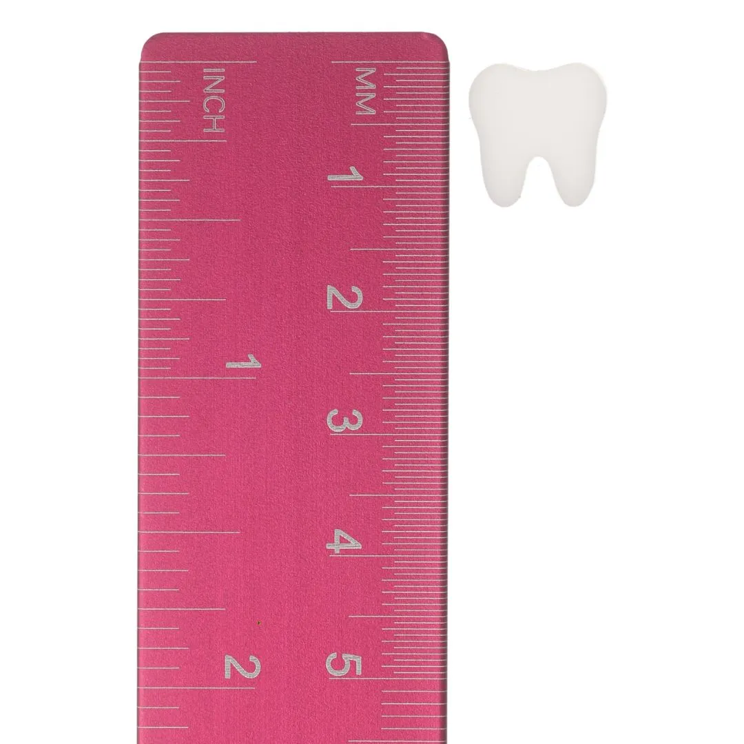 Tooth Studs Hypoallergenic Earrings for Sensitive Ears Made with Plastic Posts