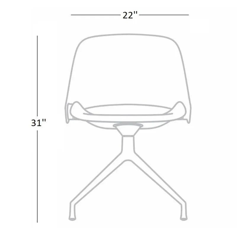 Trea Chair with Seat Pad