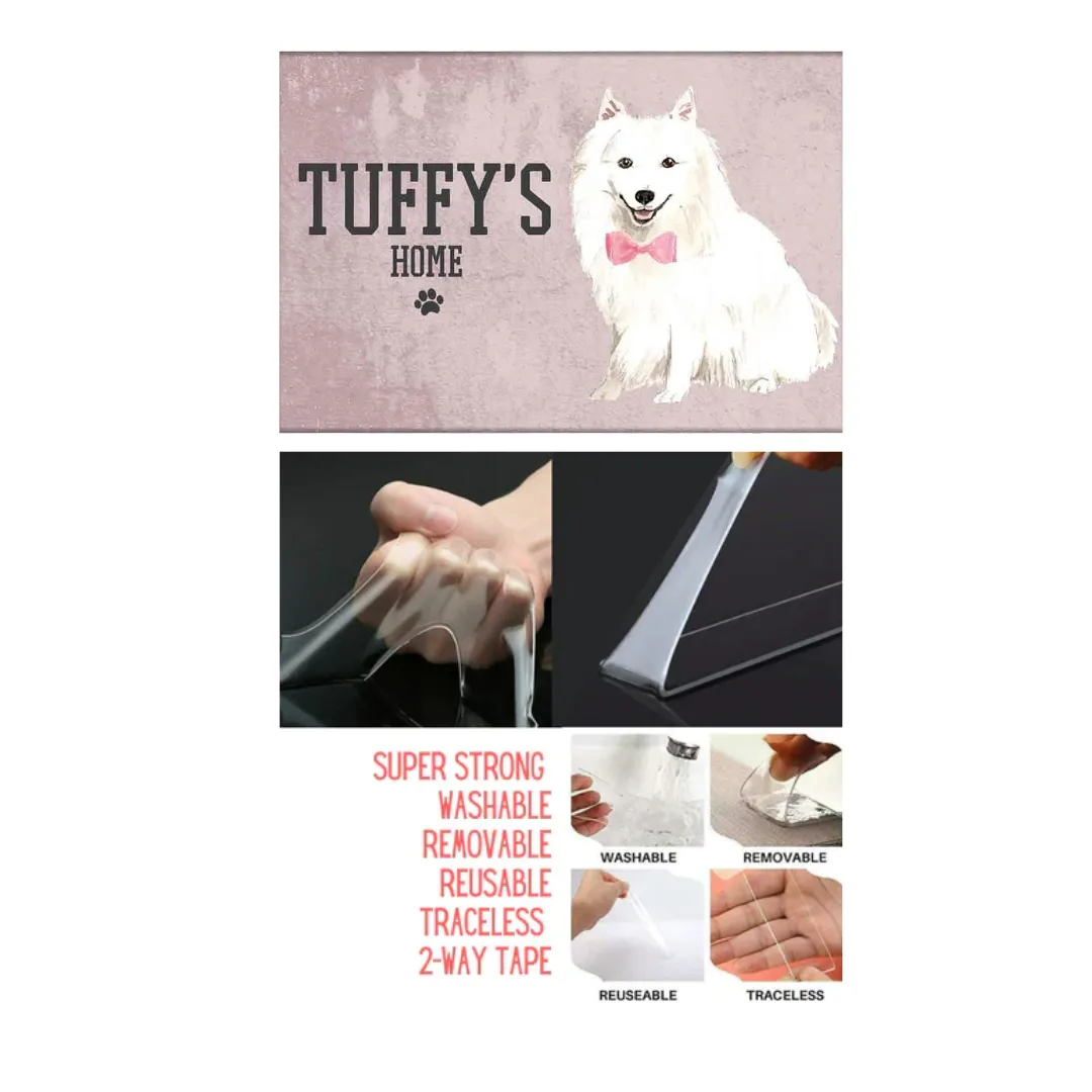Unique Beautiful Dog Nameplate -Small And Cute Pomeranian