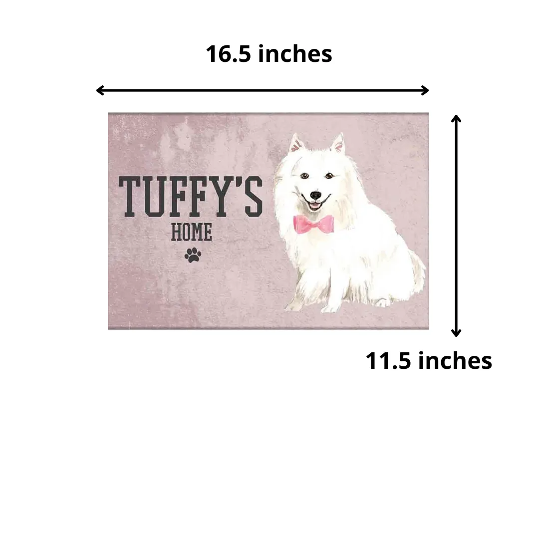 Unique Beautiful Dog Nameplate -Small And Cute Pomeranian