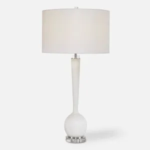 Uttermost Kently White Marble Table Lamp