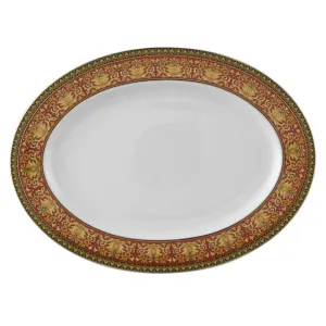 Versace meets Rosenthal Medusa Oval platter 40.5x30 cm.