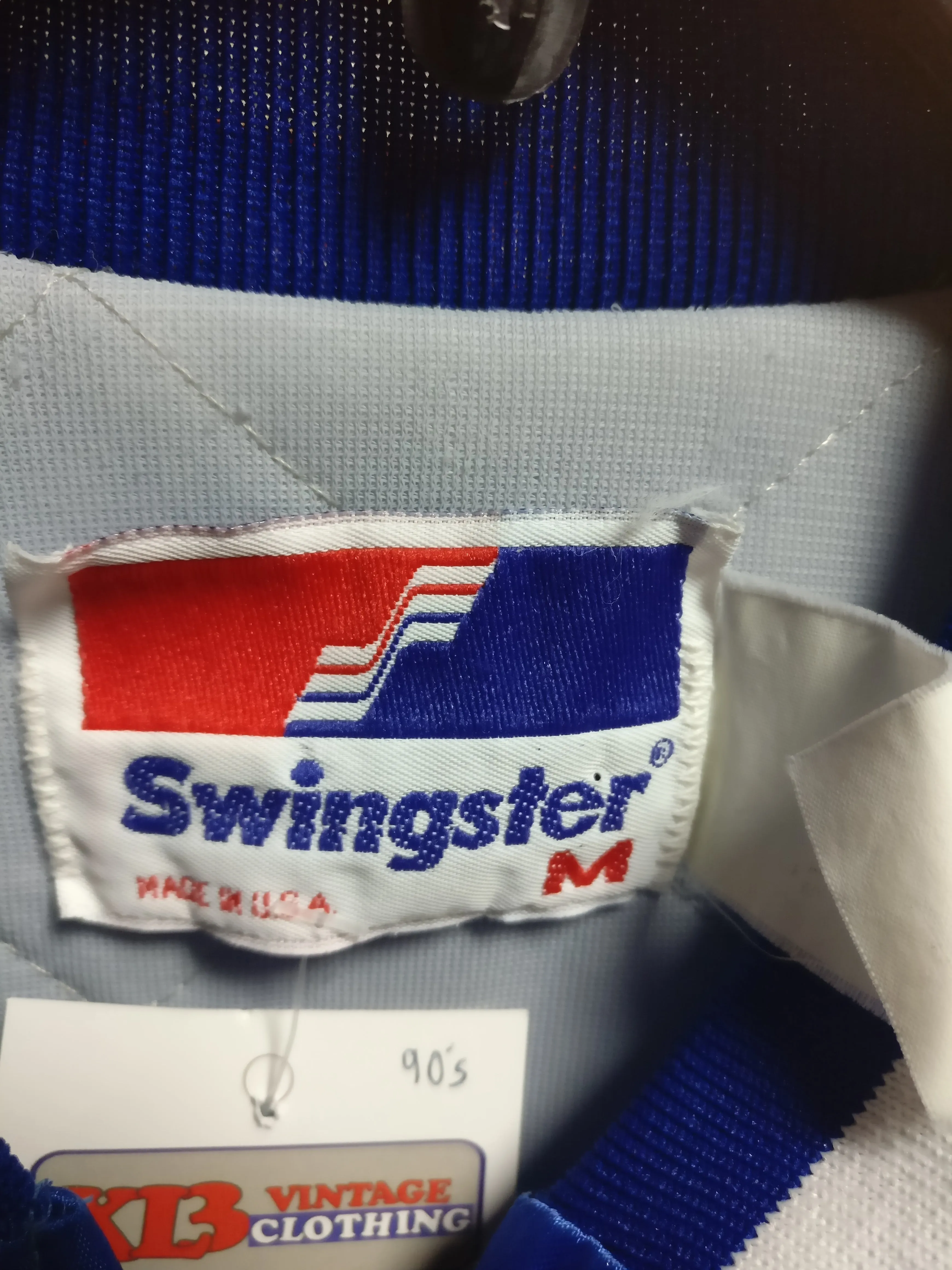 Vintage 90s CHICAGO CUBS MLB Swingster Nylon Jacket M