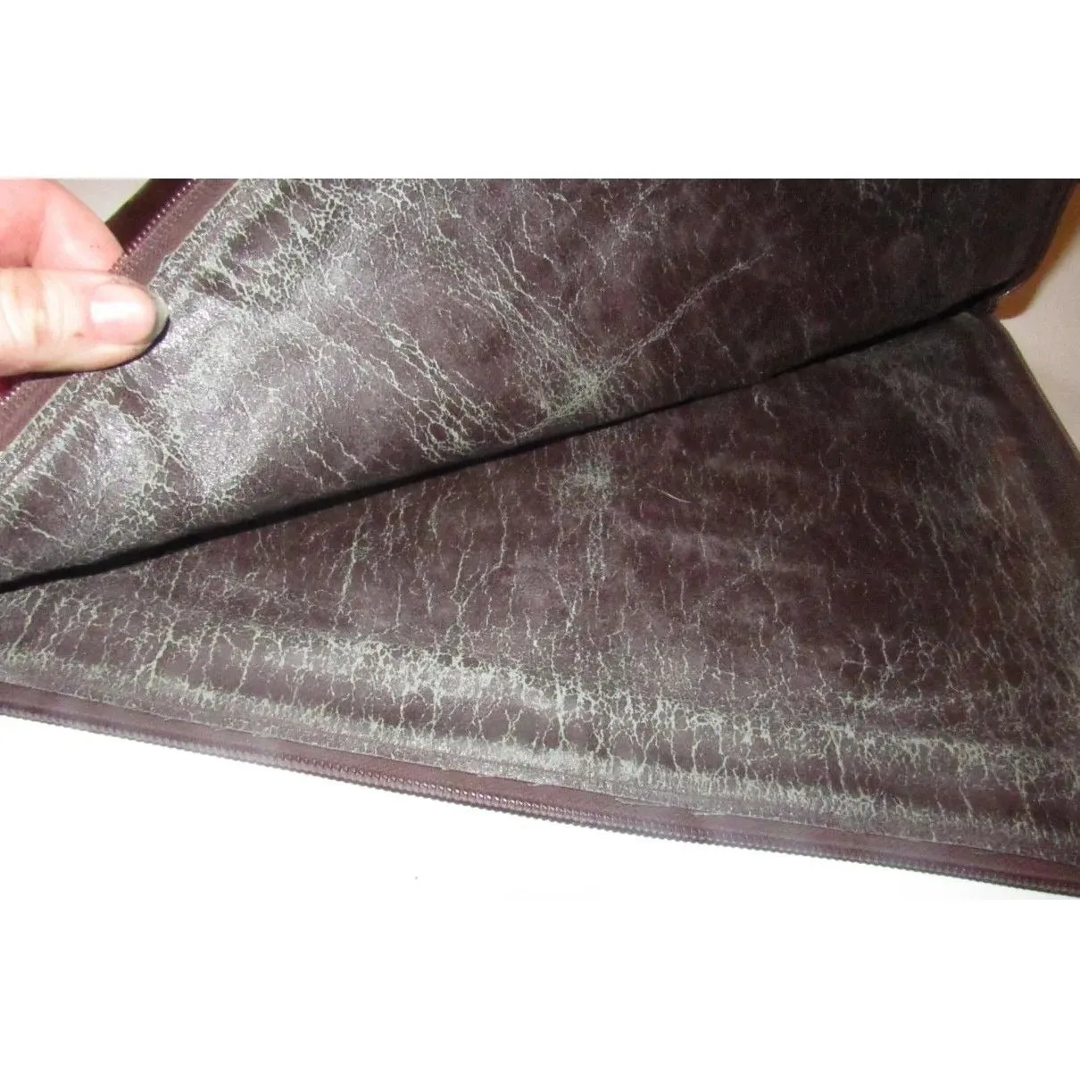 Vintage Givenchy, XL expandable clutch/laptop bag made with brown Givenchy logo print on beige canvas and brown leather