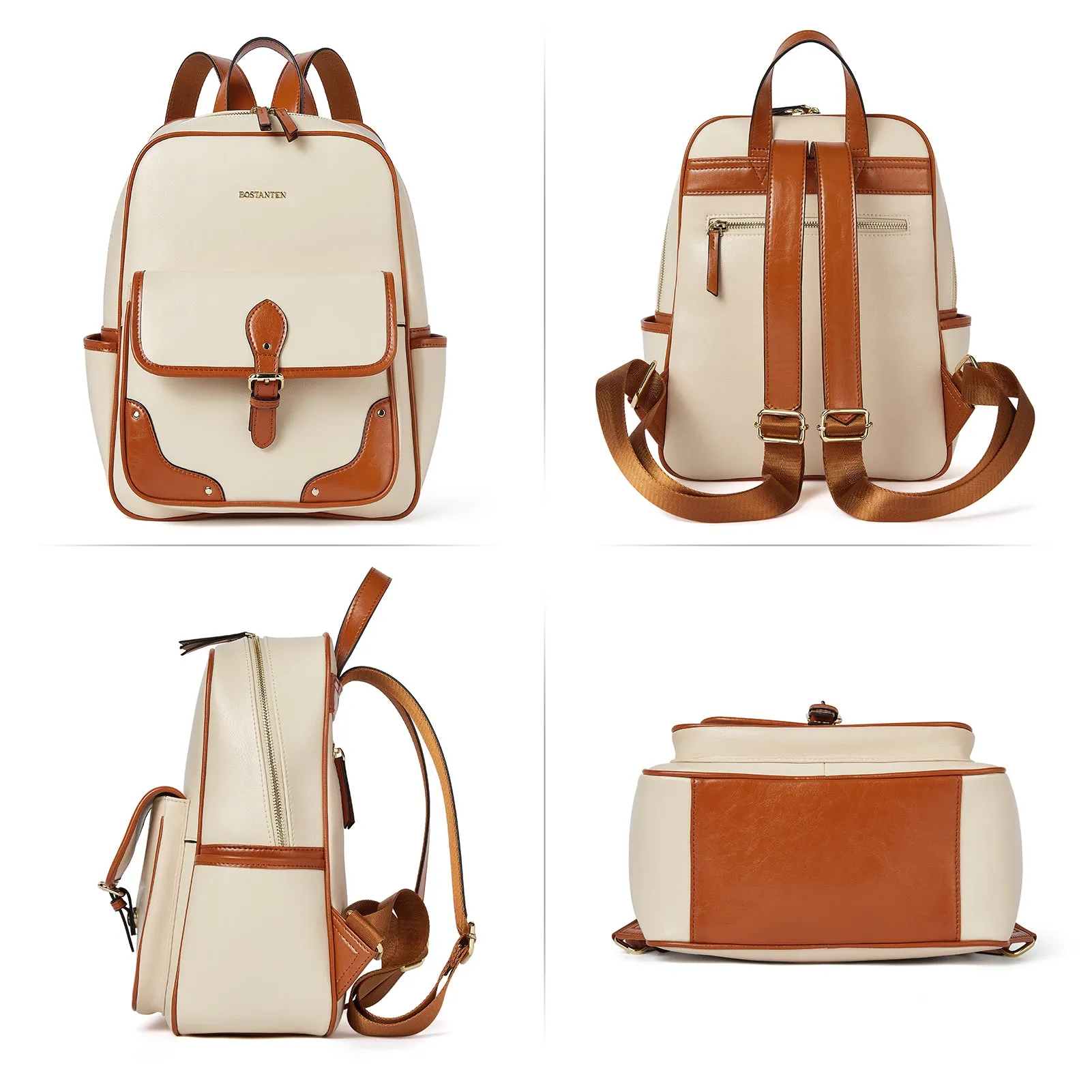Vrba Leather Book Bag — Talent