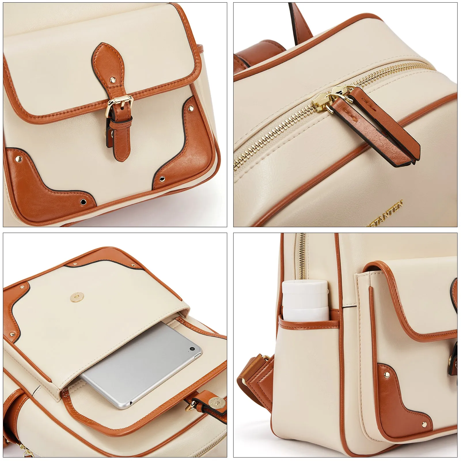 Vrba Leather Book Bag — Talent