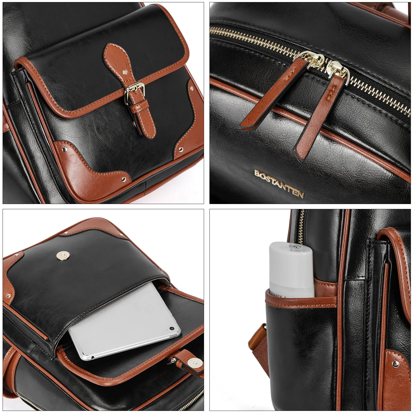 Vrba Leather Book Bag — Talent