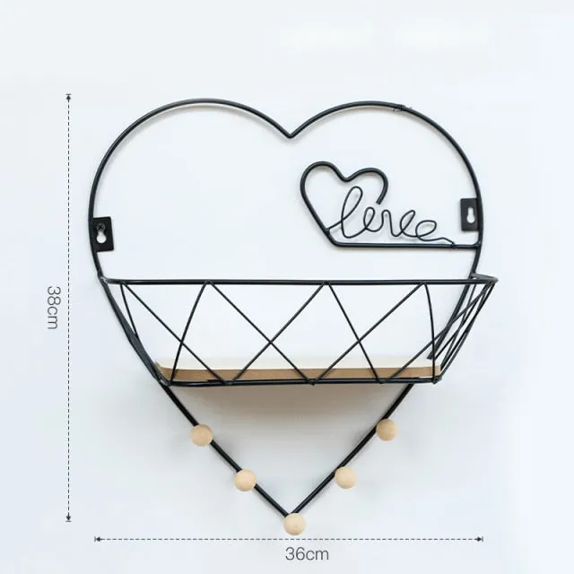 Wall Mount Gold Wall Display Decorations