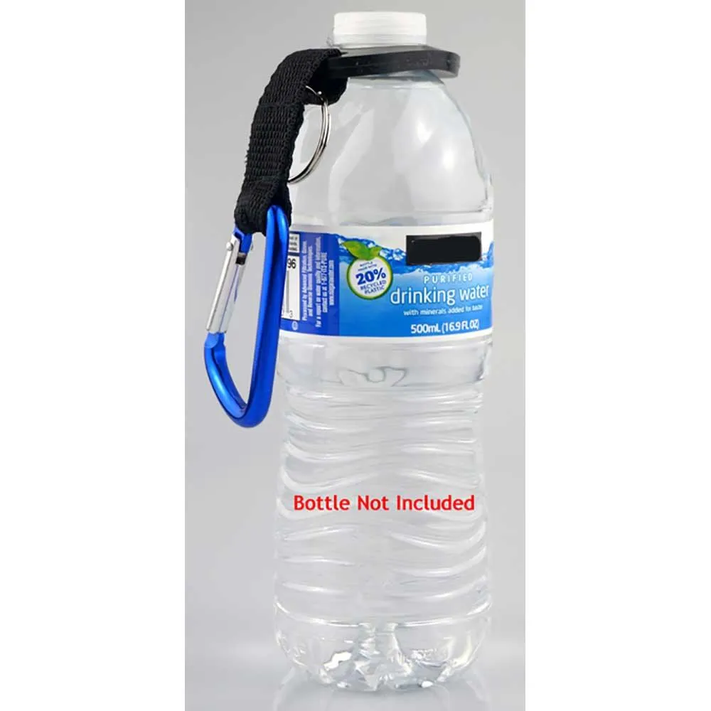 Water Bottle Holder with Carabiner - Slip On